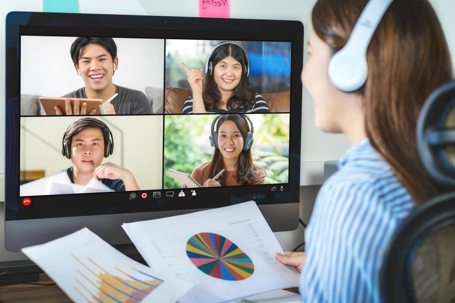 Business mentorship session in progress